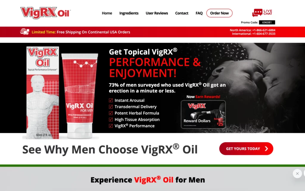 vigrxoil canada